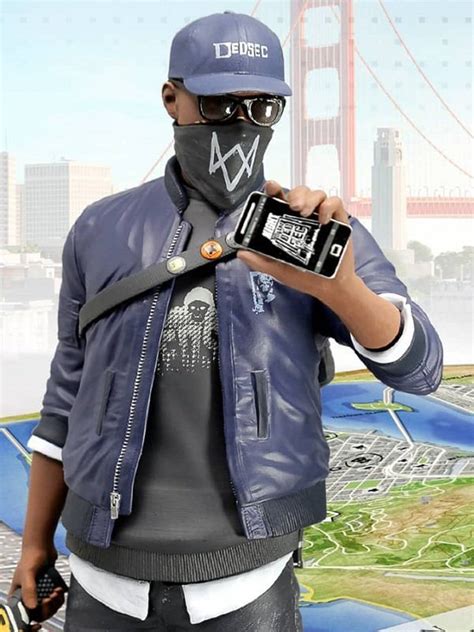watch dogs 2 marcus replica jacket